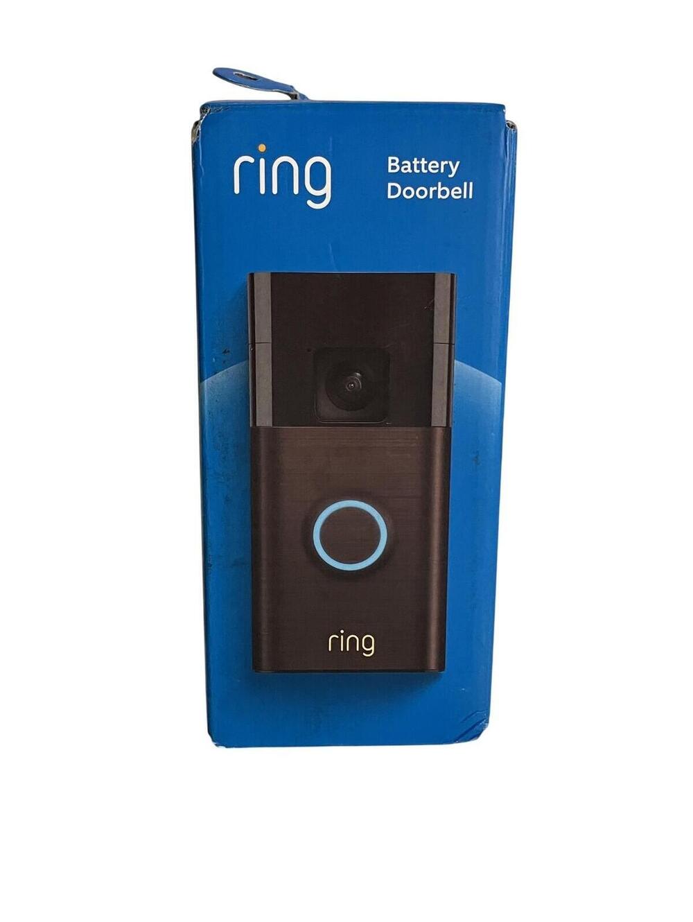 Ring Battery Doorbell Venetian Bronze 1080p WiFi Video Camera Smart Home Alexa